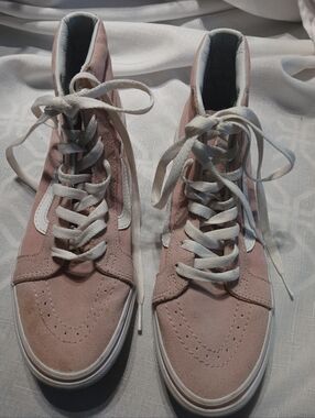 Vans Unisex Sk8 Hi 721356 Suede Canvas Shoes Sneakers Size M 6.5 W 8